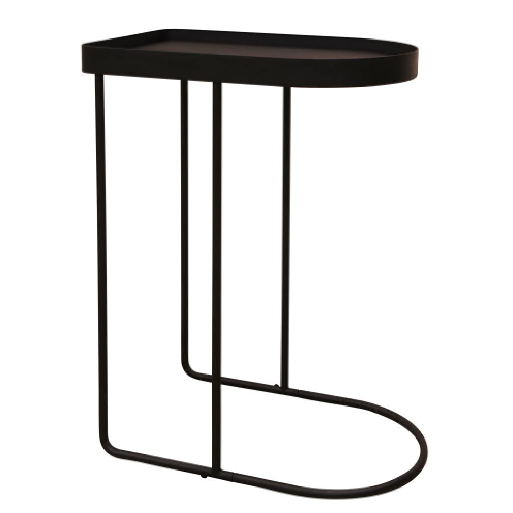 Studio Lana Sofa side table Black