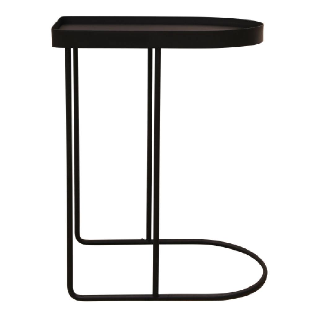 Studio Lana Sofa side table Black