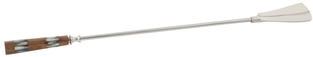 Shoe Horn - Aluminium Shoe Horn with Horn Handle