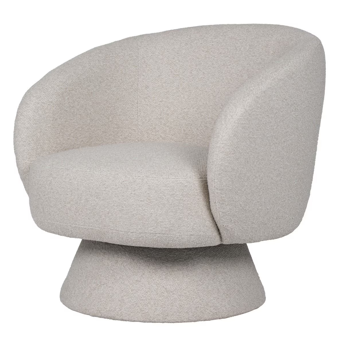 Boston Swivel chair - Eggshell
