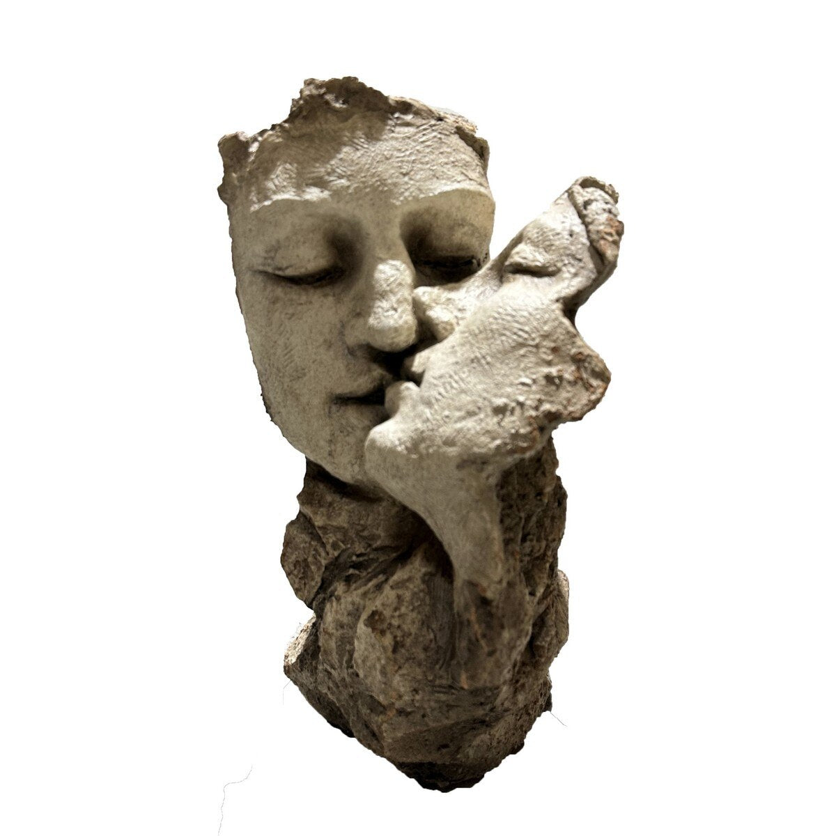 Sculpture - Vintage Kissing Heads