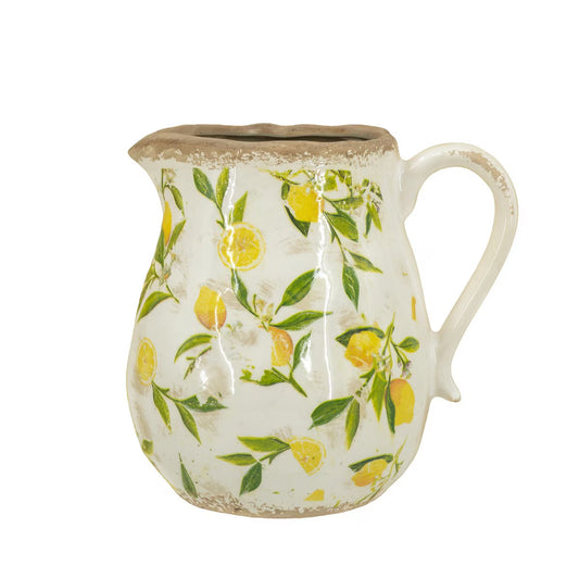 Vase - Lemon & Leaves Jug small