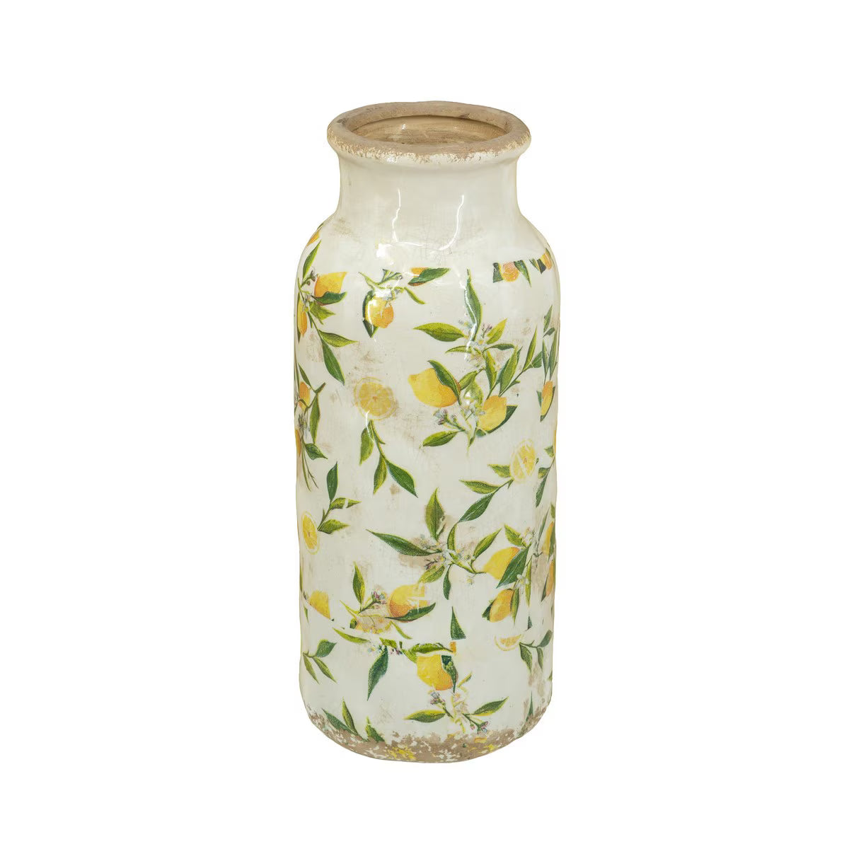 Vase - Lemon & Leaves Vase