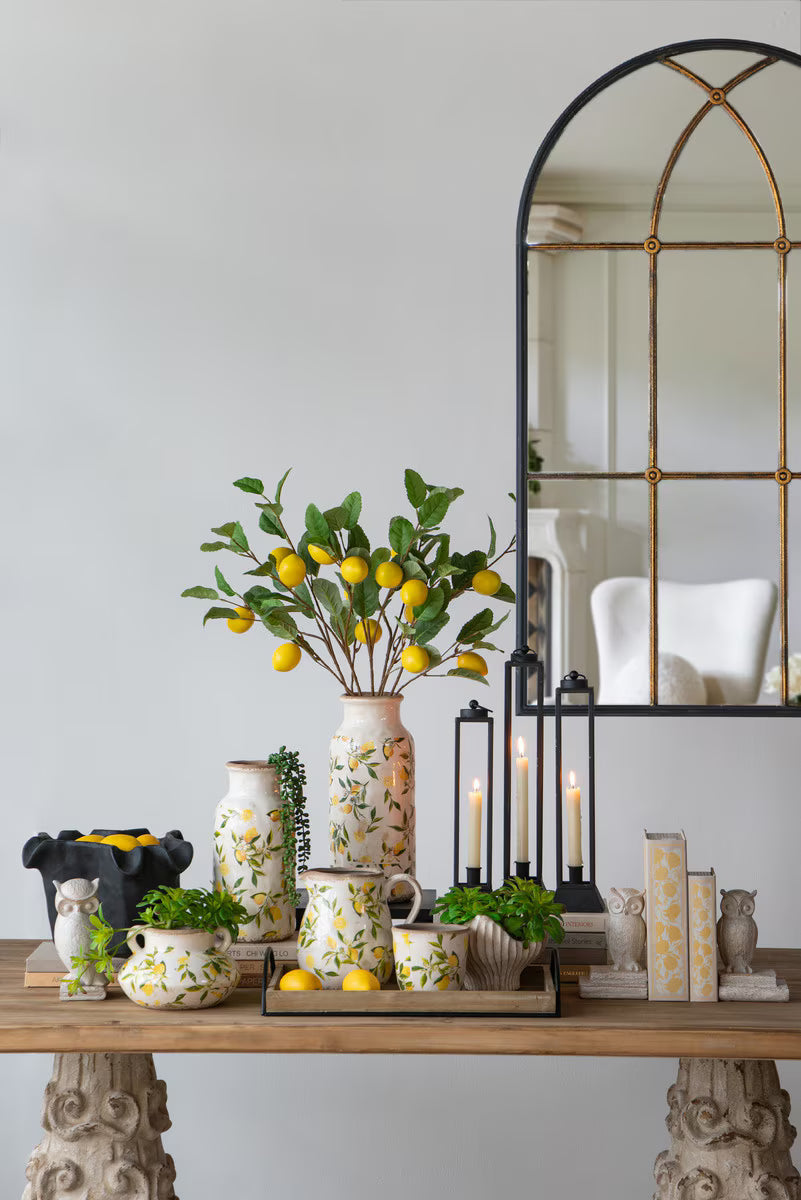 Vase - Lemon & Leaves Vase