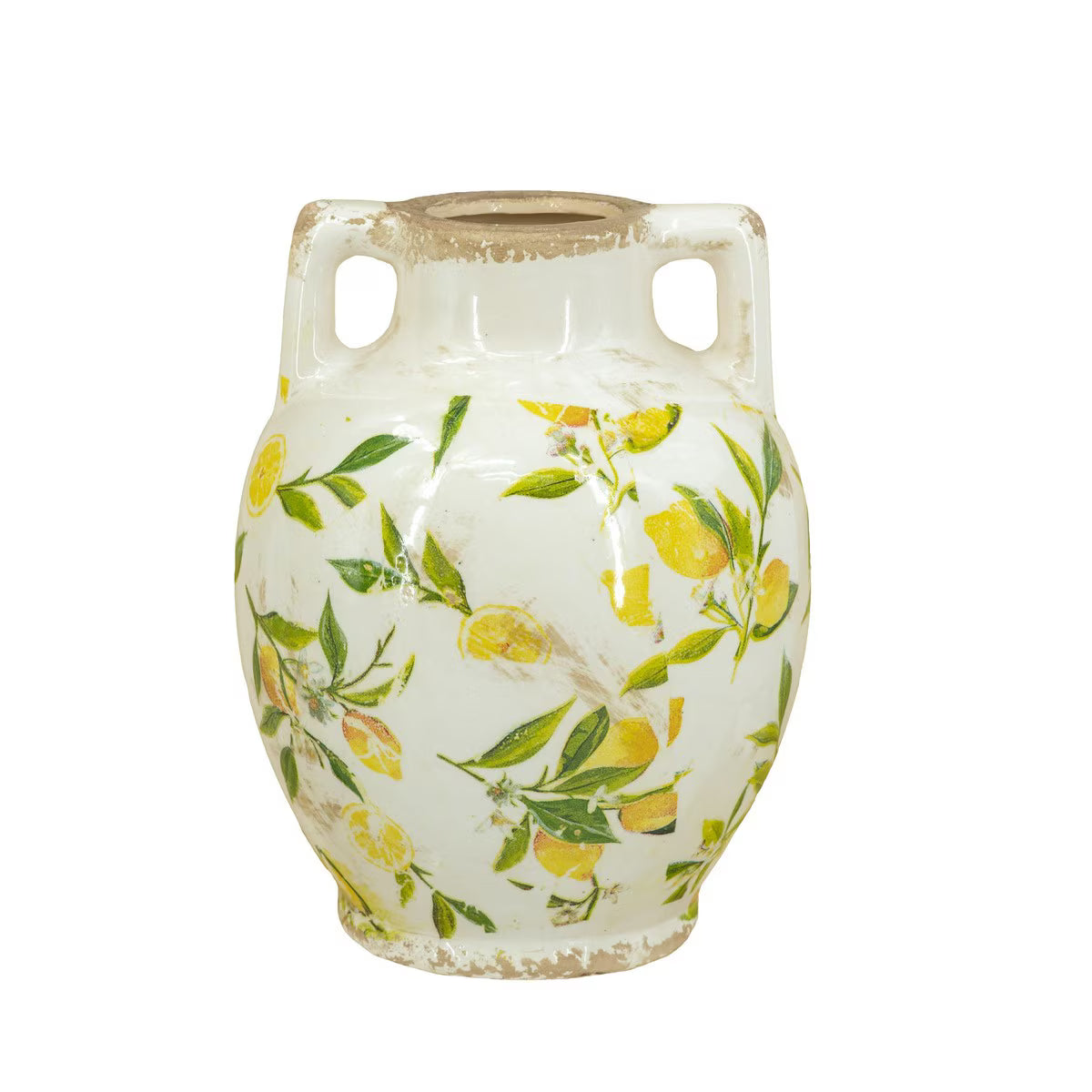 Vase - Lemon & Leaves Vase