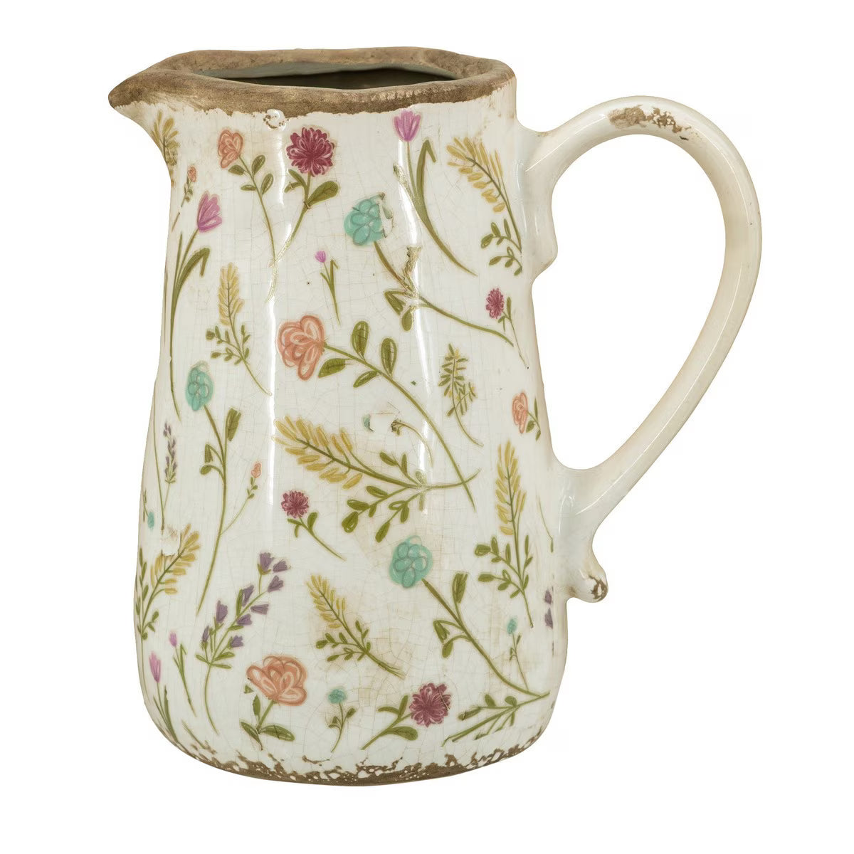 Vase Flower Design Pitcher