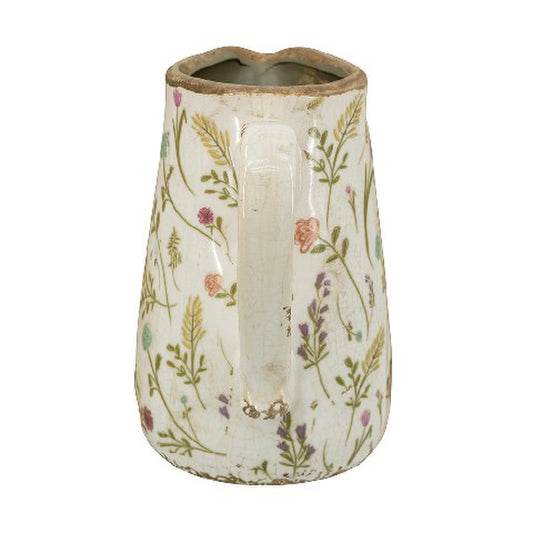 Vase Flower Design Pitcher