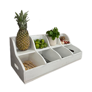 Florence Caddy Benchtop White