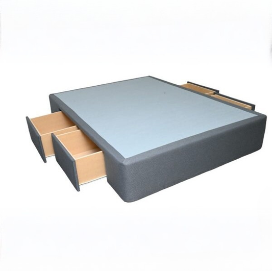 Deep Drawer Bed Base - Pine Bed Base with Extra Deep MDF Drawer