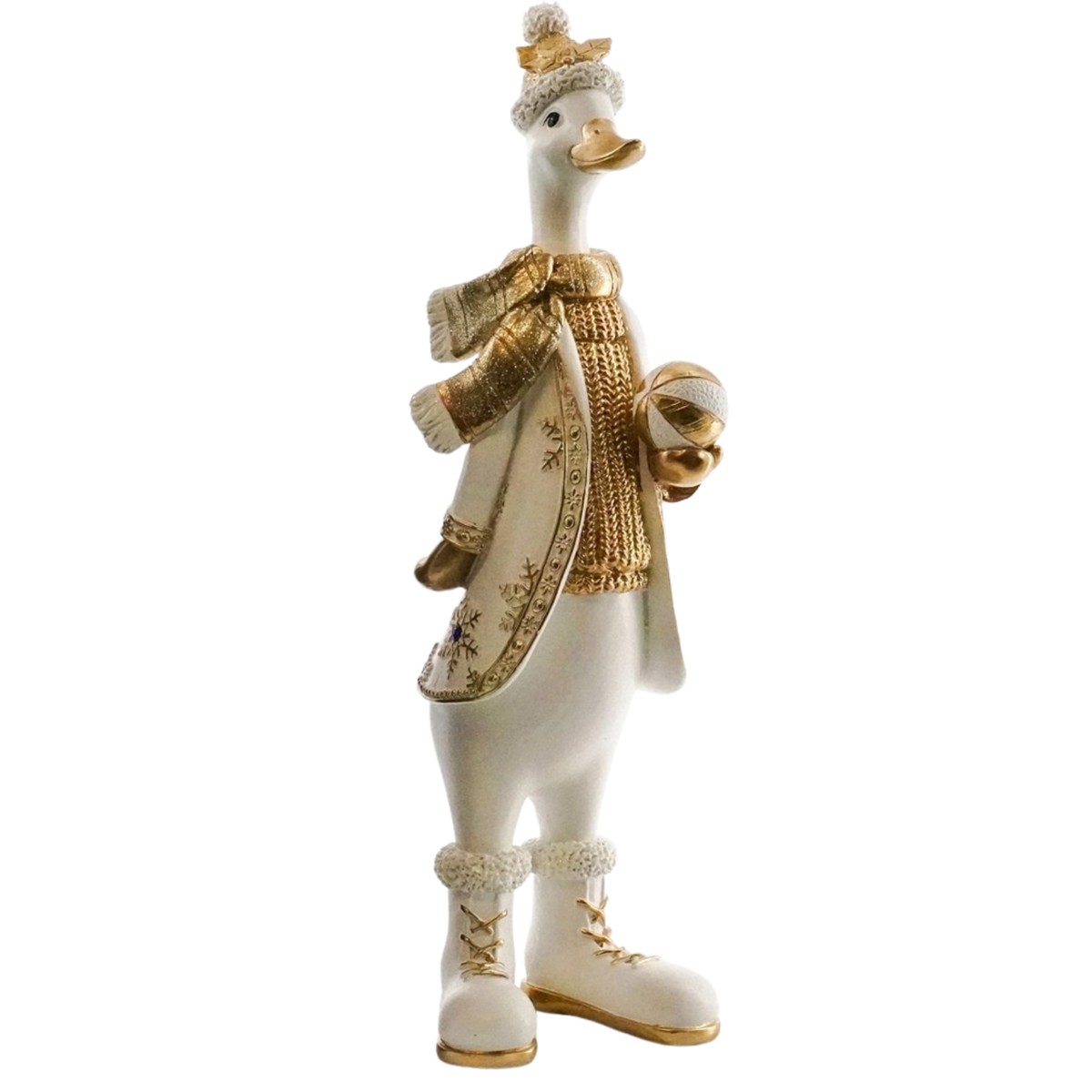 Golden Christmas Duck