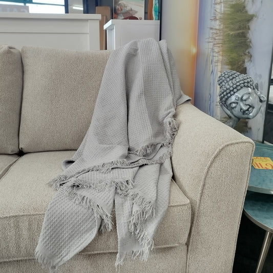 Waffle Throw - Three Colours Available