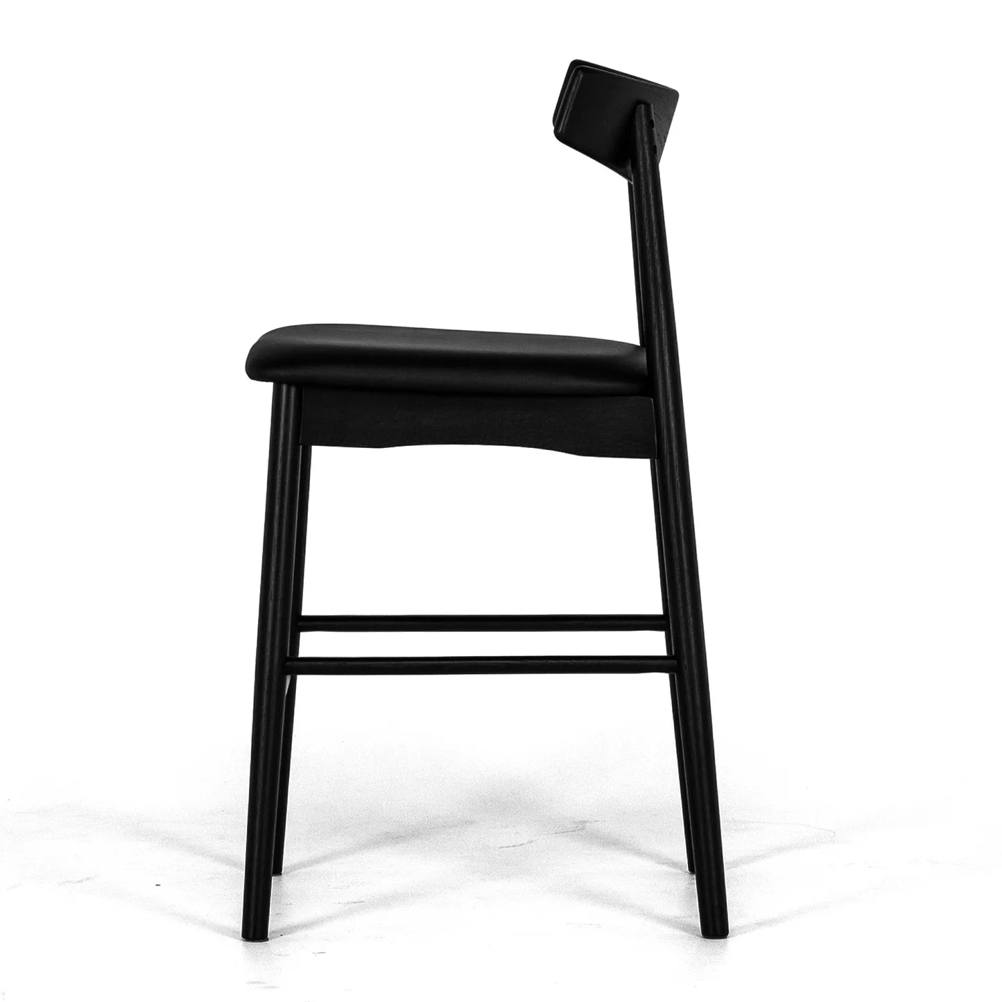 Barstool - Wagner Black Oak Black PU