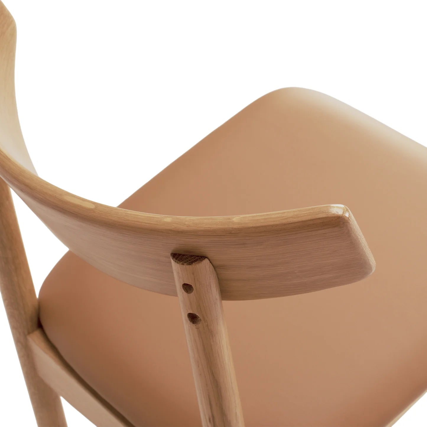 Barstool - Wagner Natural Oak Tan PU