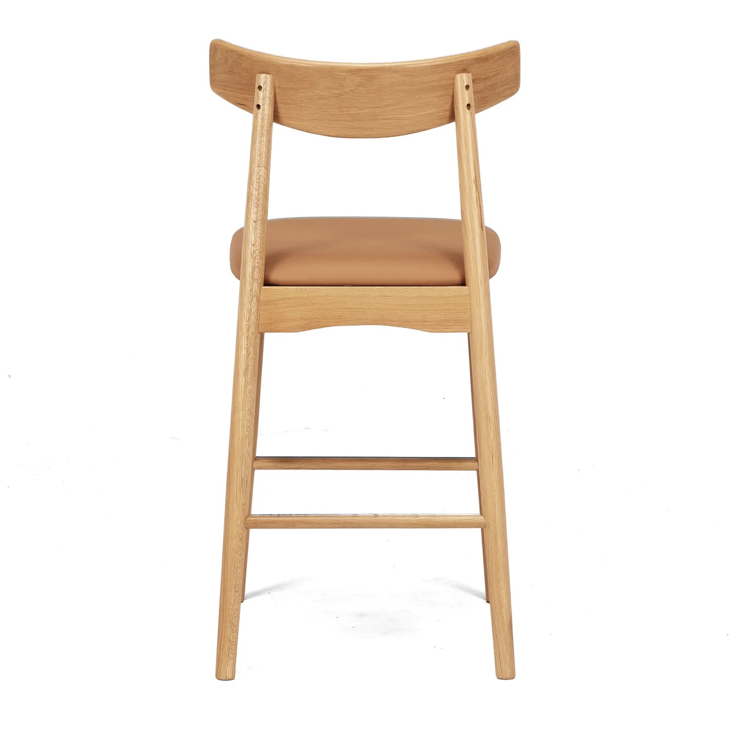 Barstool - Wagner Natural Oak Tan PU