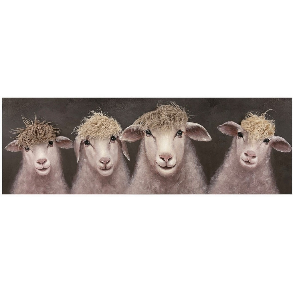 Bad Hair Day – 4 Sheep Canvas