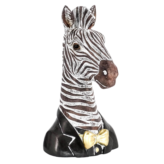 Zebra Bust
