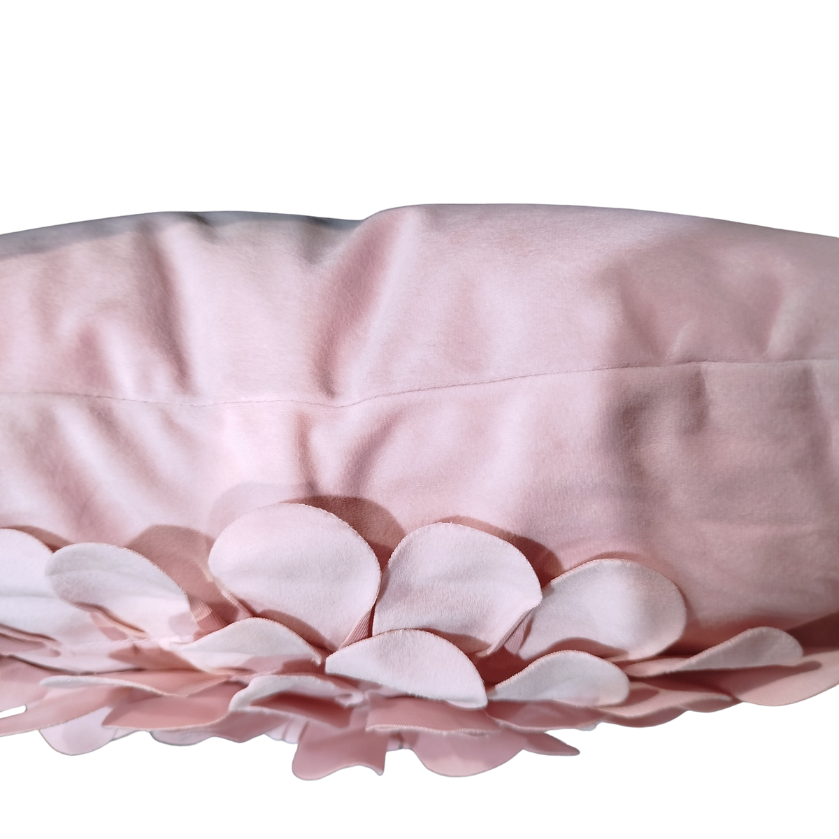 Blush Bloom Square Cushion