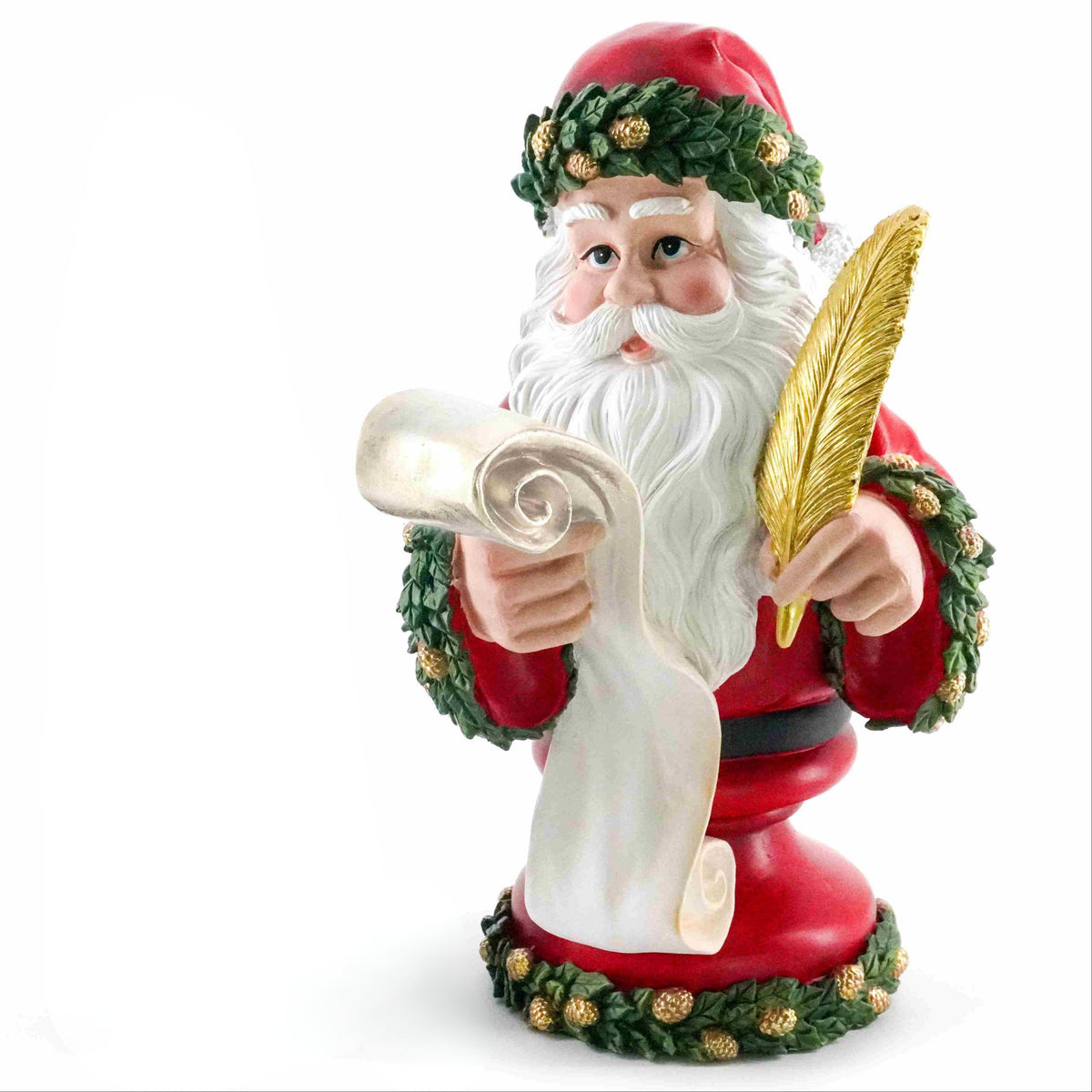 Santa with Scroll & Quill