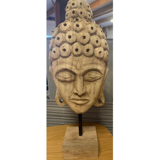 Freestanding Statue - Buddha Natural