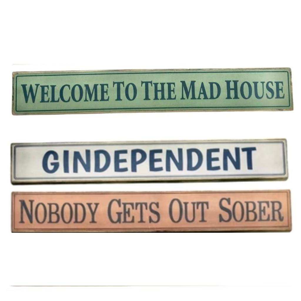 Coloured Sign 80cm