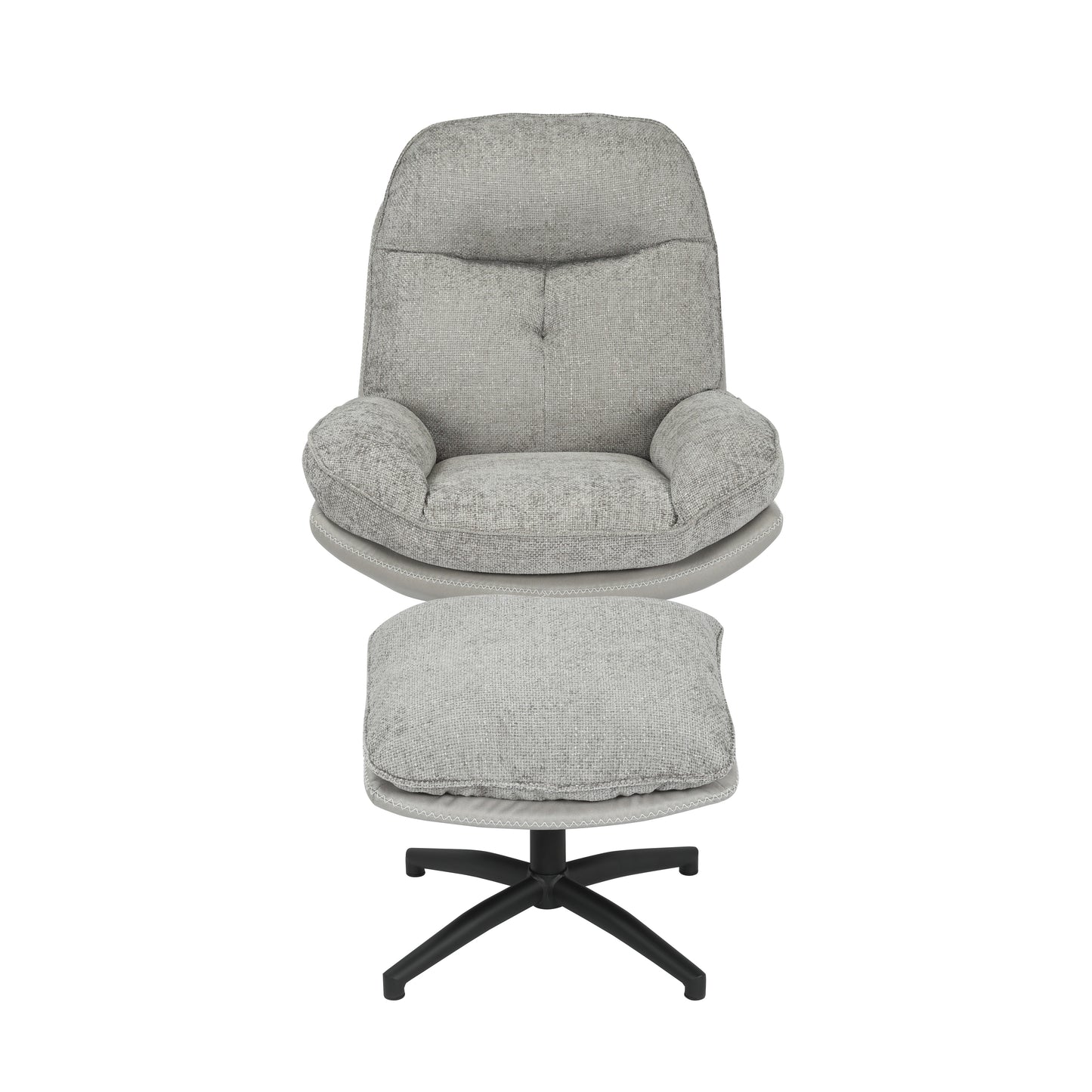 Swivel Chair - Conner Swivel Chair with Ottoman