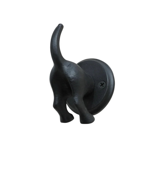 Coat Hook Dog Tail