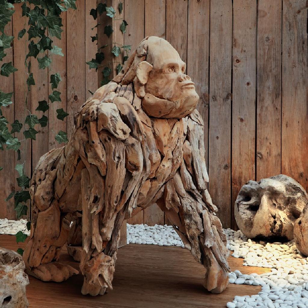 Sculpture - Big Gorilla Rustic