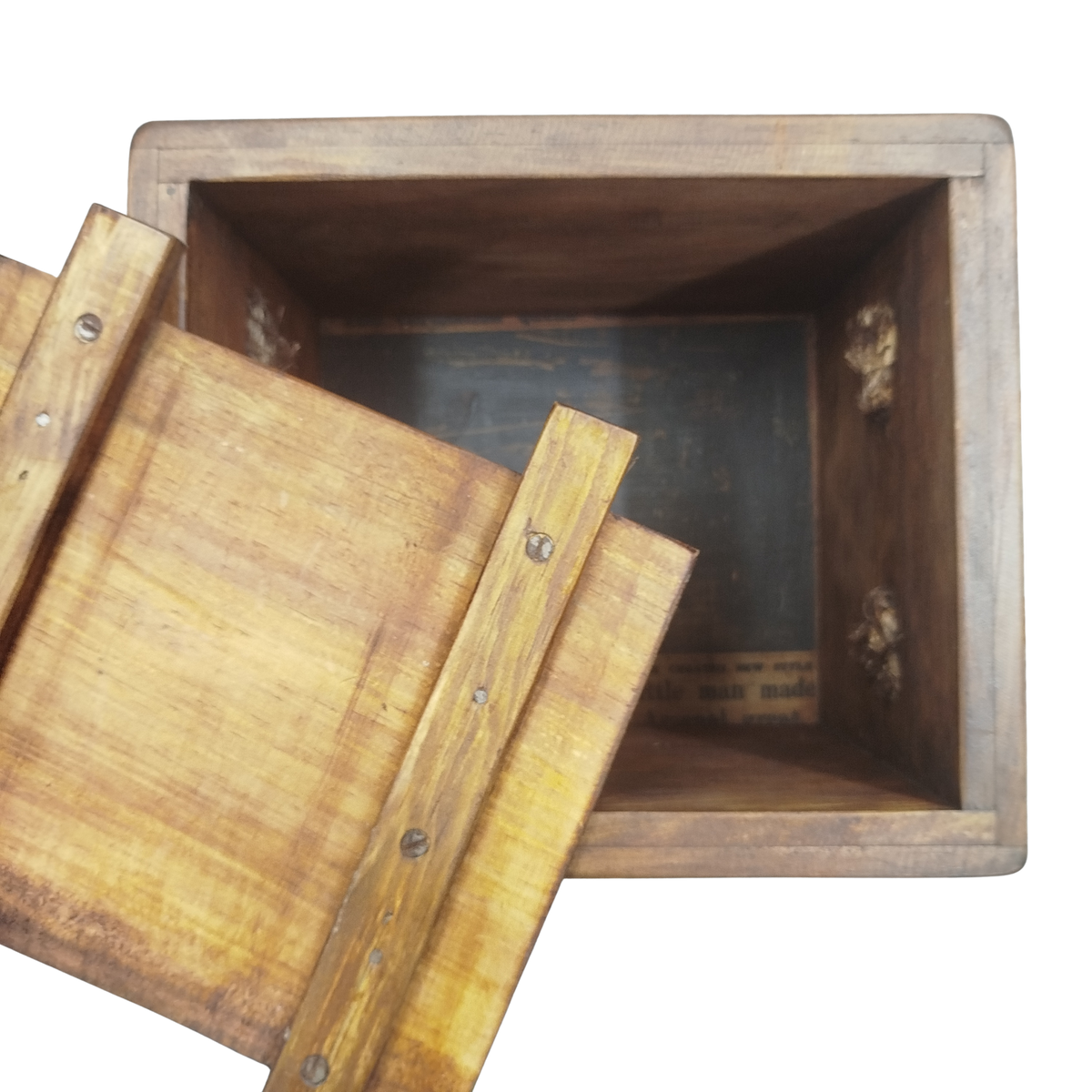 Wooden Storage Box with Lid