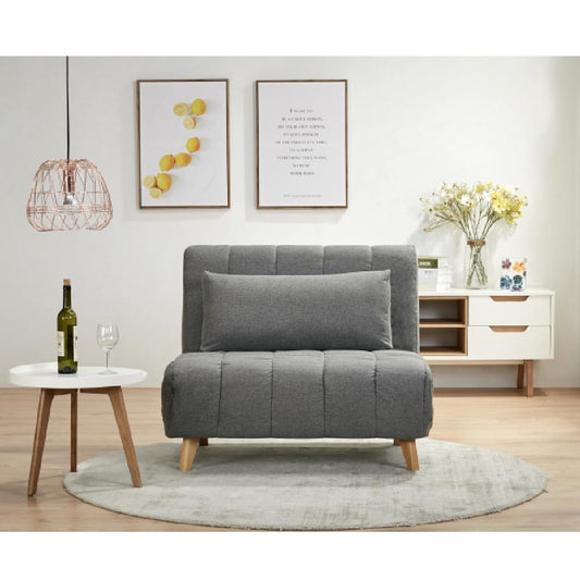 Emma Sofa Bed Light Grey