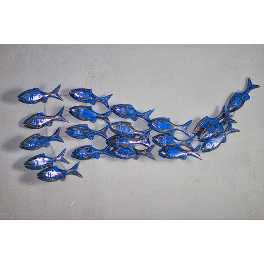 Fish Wall Deco Wave Blue