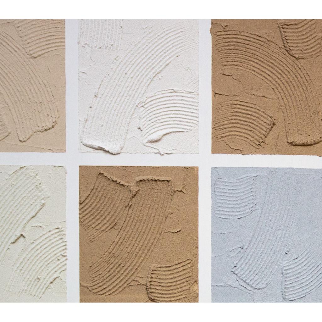 Framed 12 Coloured Squares 80cm X 120cm