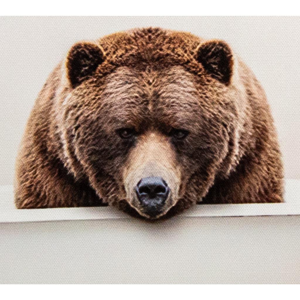 Framed Bath Bear 30cm x 40cm