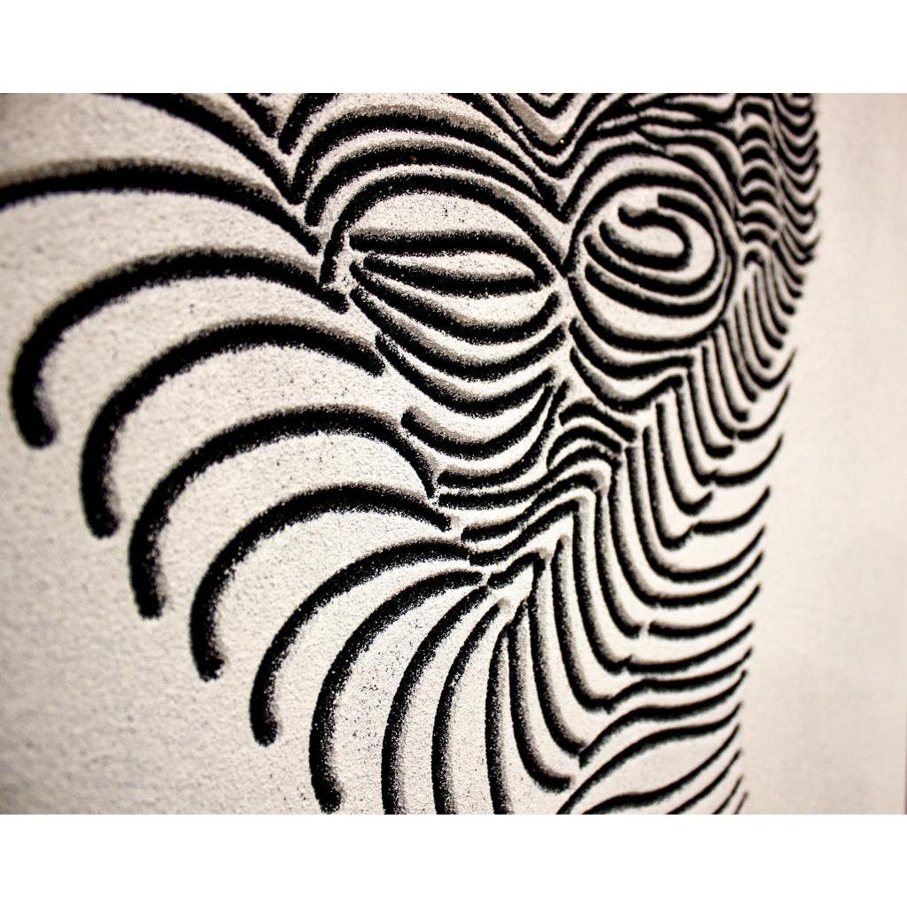 Framed Wall Art - Black Wrapped Woman 80cm x 120cm