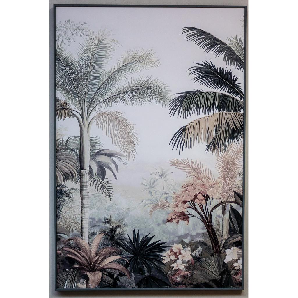 Framed Wall Art - Botanical Jungle 120cm x 80cm