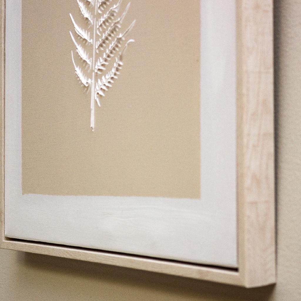 Framed Leaf Three 40cm x 50cm