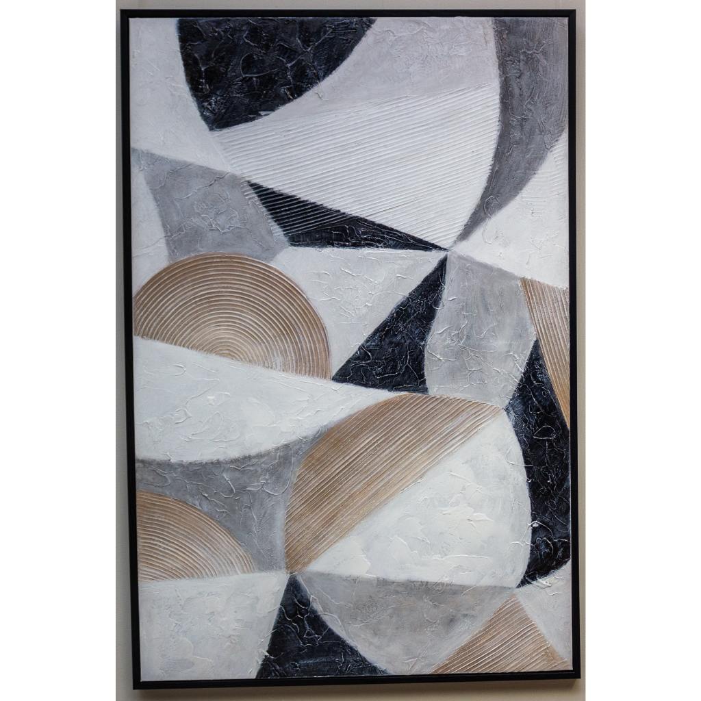 Framed Modern Colours 80cm x 120cm