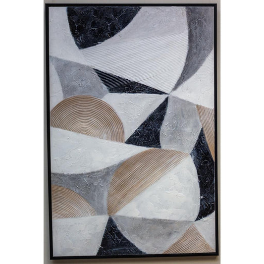 Framed Modern Colours 80cm x 120cm