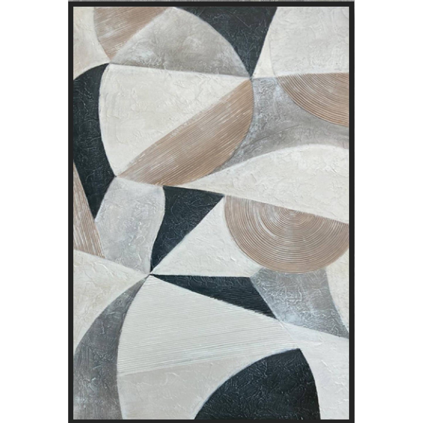Framed Modern Colours 80cm x 120cm