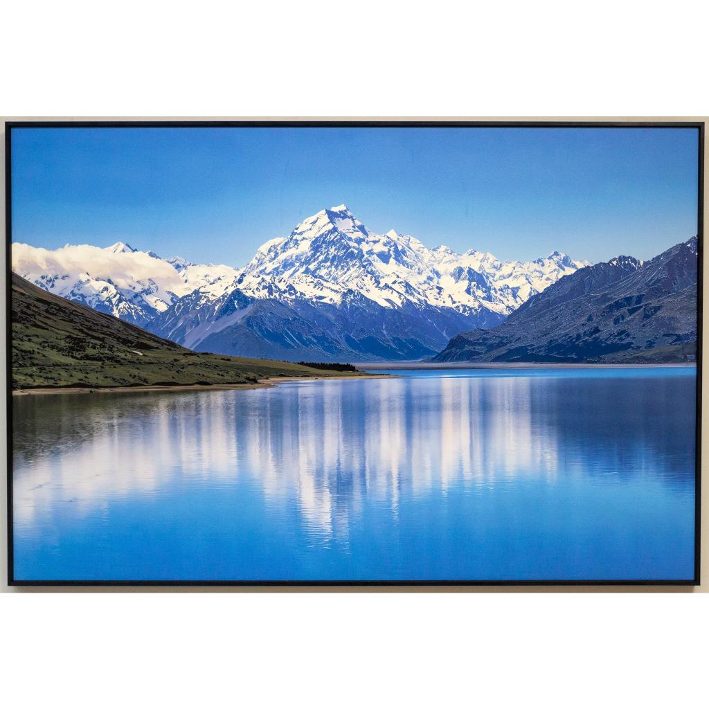 Framed art Mt Cook Landscape 120cm by 80cm