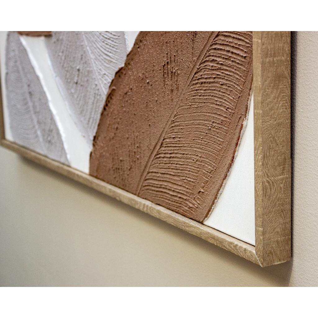 Framed Multi Leaf 80cm x 120cm
