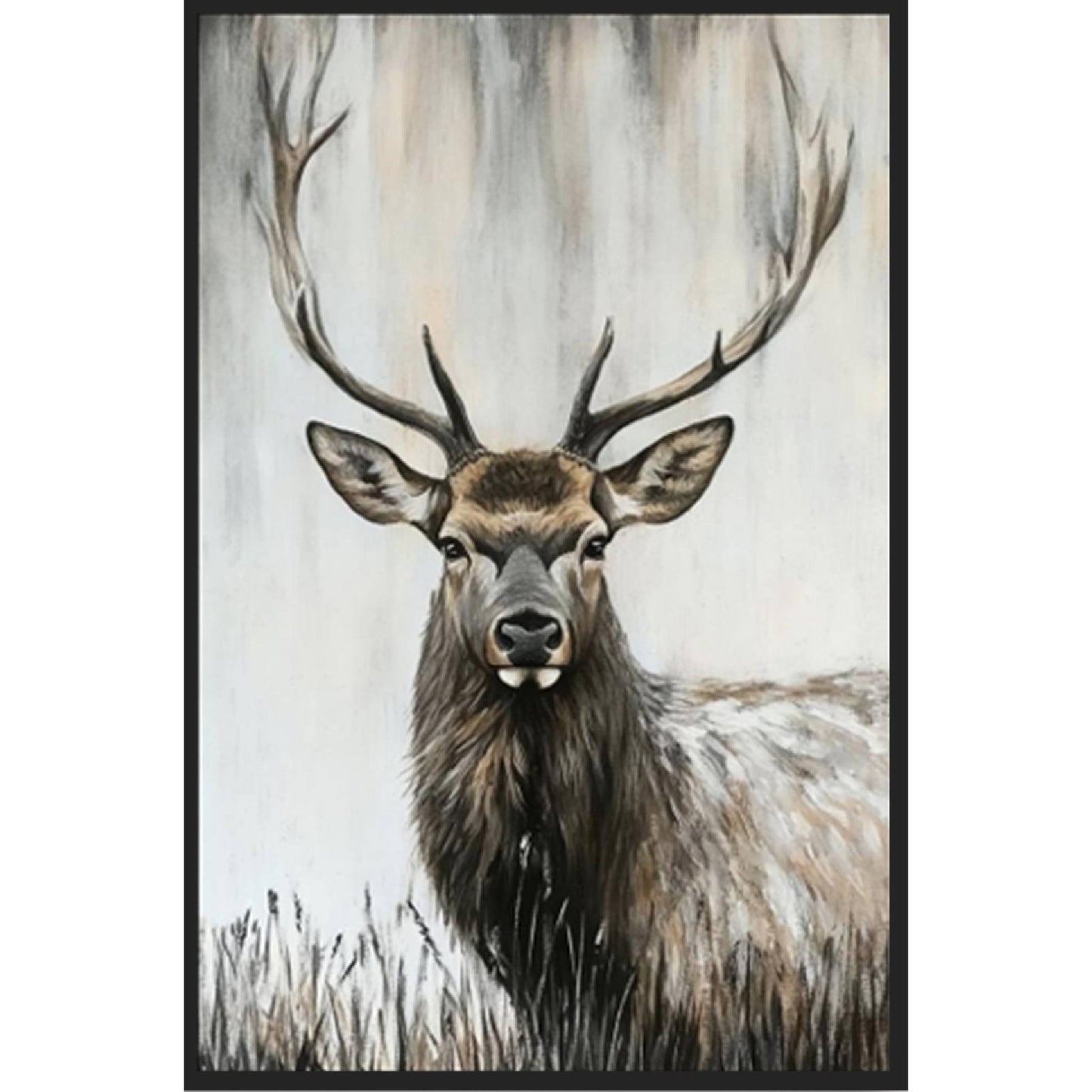 Framed Stag  80cm x 120cm
