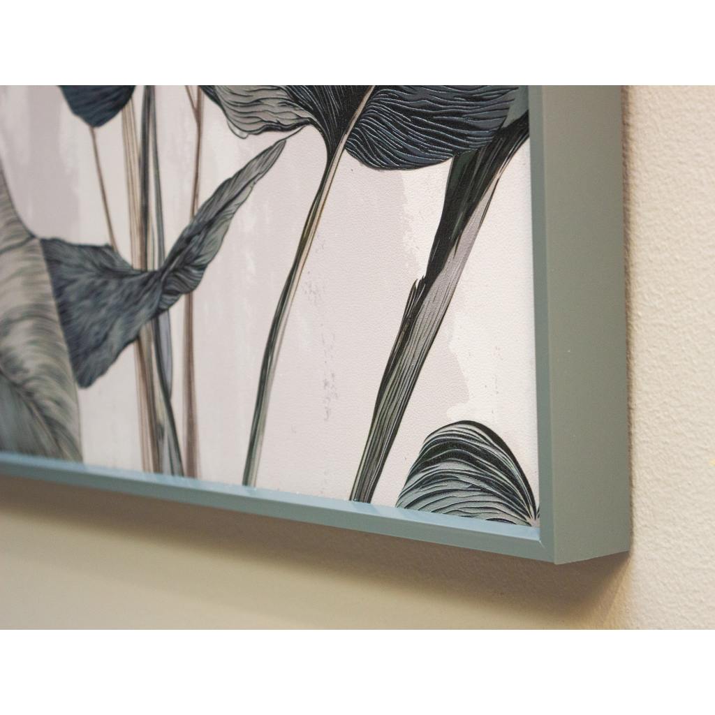 Framed Wall Art - Tropical leaves asst 60x80