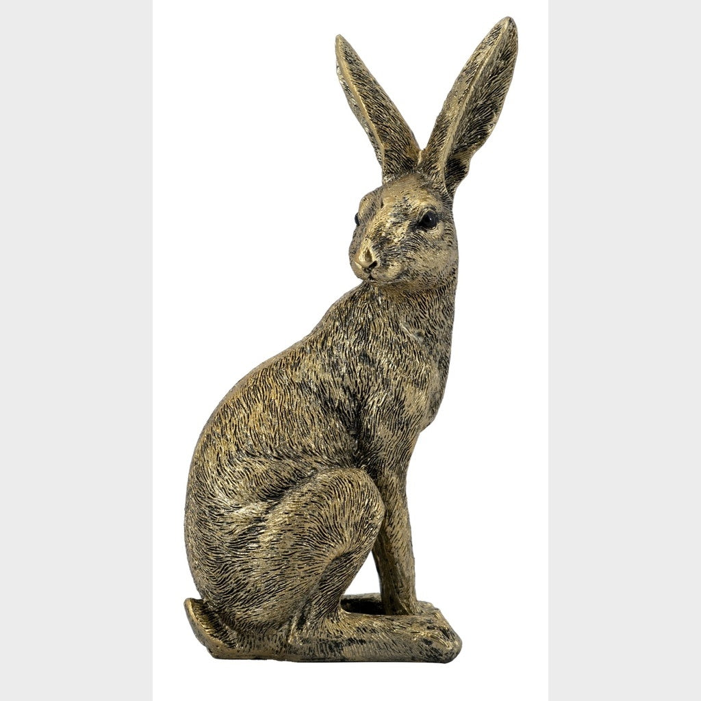 Gold Rabbit Statue – Sitting