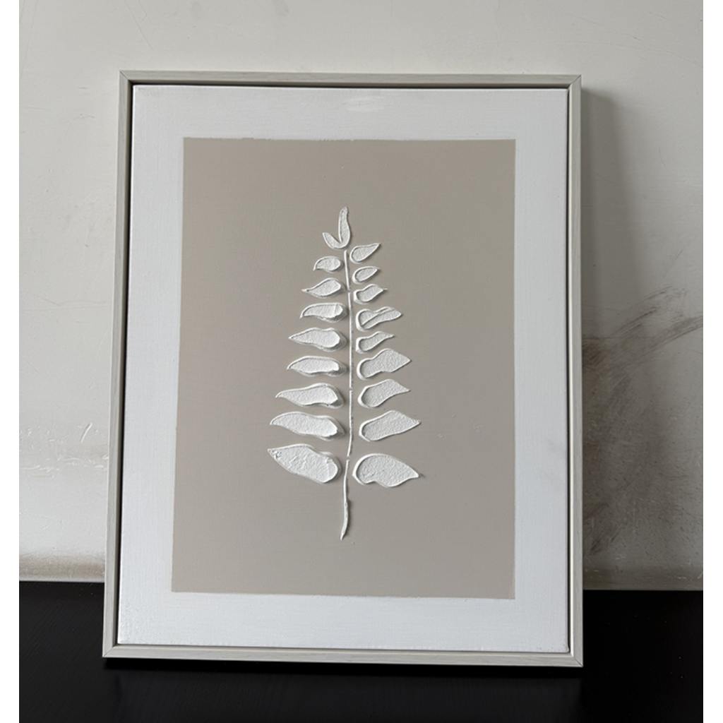 Framed Leaf Four 40cm x 50cm
