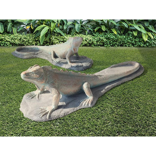 Scultputre - Large outdoor Lizard Sculpture
