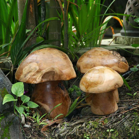 Statue- Mushroom Set of 3